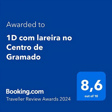 1D Com Lareira No Centro De Gramado Lejlighed Eksteriør billede