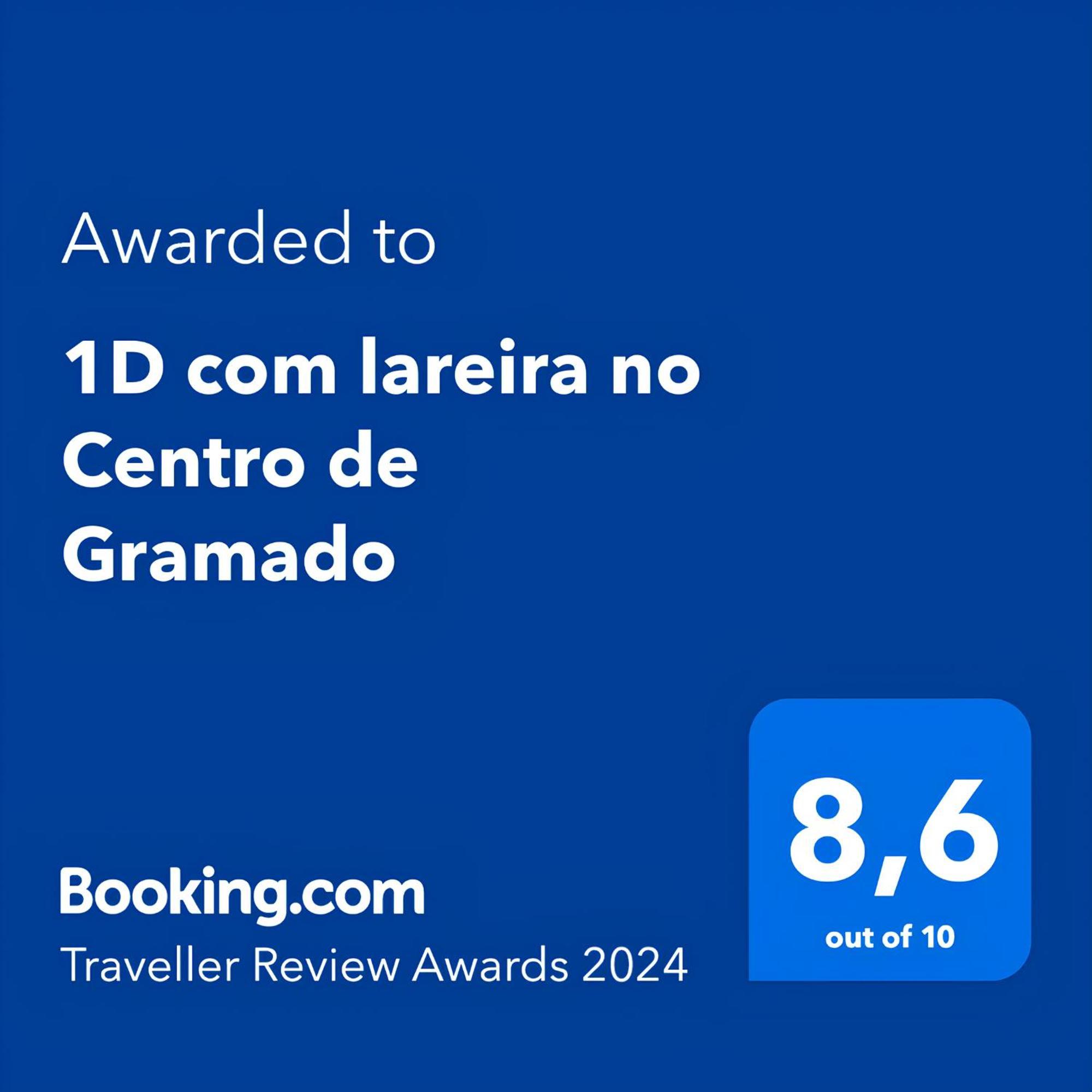 1D Com Lareira No Centro De Gramado Lejlighed Eksteriør billede